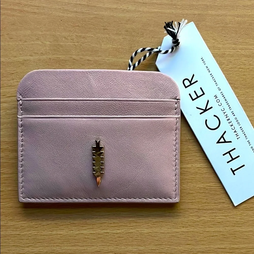 NWT Thacker Leather Card Case